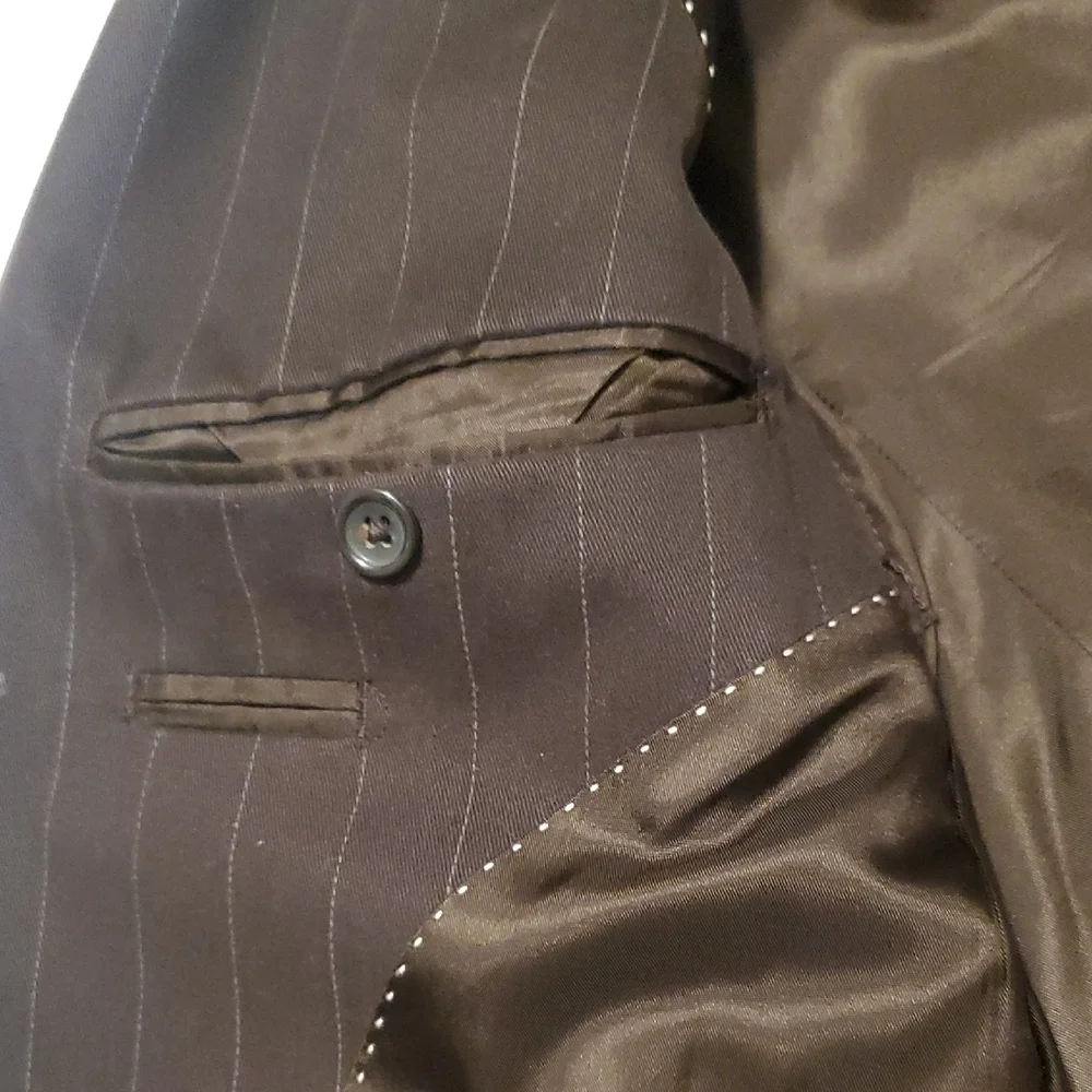 Banana Republic Charcoal Suede Men's Blazer